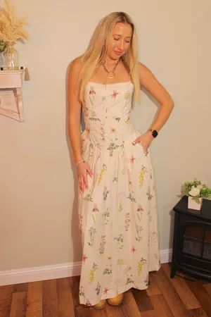 Floral Maxi Dress Multi thumbnail 1