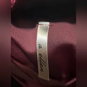 A Ellen Velvet Off-The-Shoulder Midi Dress thumbnail 2