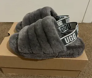 UGG Slippers Charcoal 7 thumbnail 2