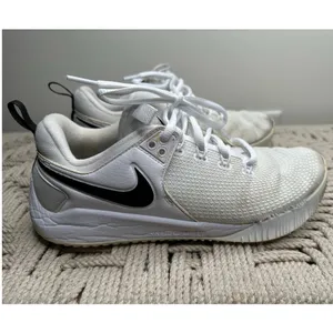 Nike: White Volleyball Sneakers thumbnail 9