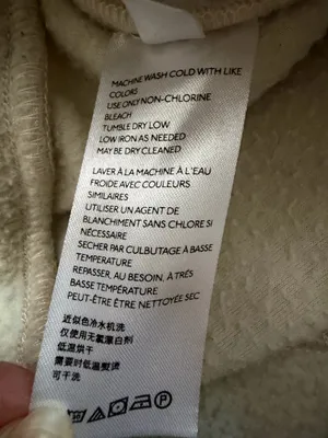 Urban Outfitters Cream Fleece Cargo Utility Pants Gorpcore Size M thumbnail 7