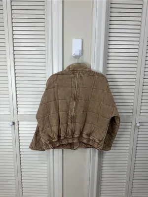 Free people Dolman Quilted Knit Jacket thumbnail 8