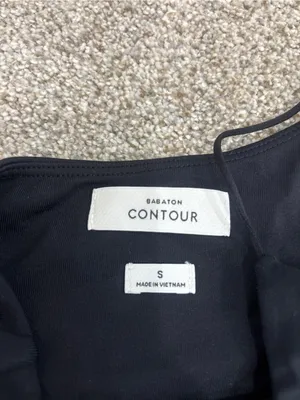 Aritzia Babaton Contour One-Shoulder Bodysuit Black Small thumbnail 8