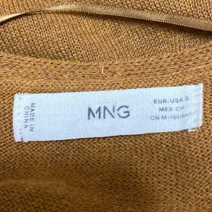 MNG Mango Tan Caramel Sleeveless V Neck Button Up Vest Tank Mini Dress Size S thumbnail 3
