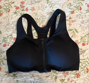 Nike Zip-Up Bra Dri-Fit Sports thumbnail 1