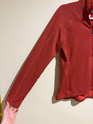 Patagonia Polartec R Long Sleeve Half Zip Burnt Orange thumbnail 6