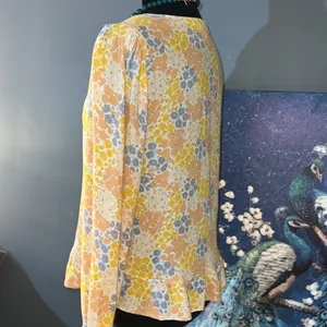 Size S Floral Boho Top thumbnail 5