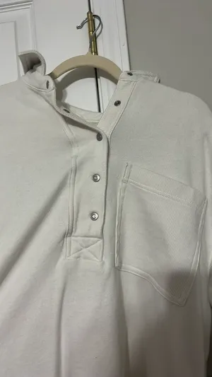 Aerie Snap Sweatshirt thumbnail 4