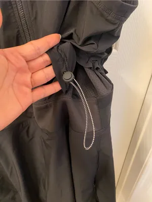 Athleta Venture out Black Zip-Front Tank Active Dress thumbnail 6