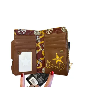 Loungefly Pixar Toy Story Woody Sheriff Flap Wallet NWT‎ thumbnail 6
