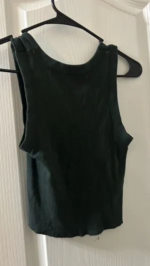 Brandy Melville John Galt ribbed Tank top Crop thumbnail 5