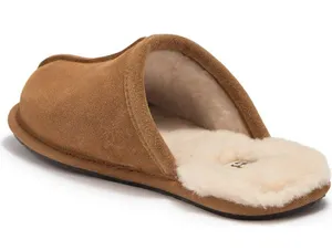 NIB UGG Pearle UGGplush™ Scuff Slipper in Chestnut Women Size 5 thumbnail 3