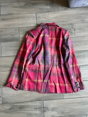 Women's Pink Plaid Double thumbnail 4