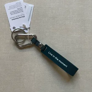 Lululemon silicone keychain - Warp Teal/Ideal Mint thumbnail 6