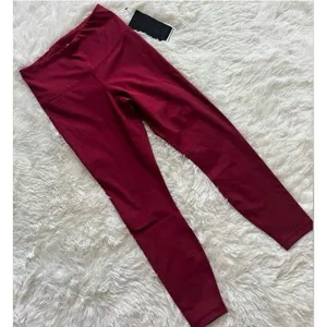 90 Degree by Reflex Carbon Interlink High Rise Ankle Leggings Rouge Blush S thumbnail 1