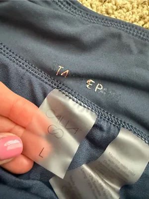 CALIA by Carrie Underwood Navy Layered Shorts thumbnail 2