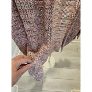 NWT Hooked Up Size XS Women's Rainbow Long Sleeve Duster Cardigan Sweater thumbnail 4
