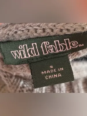 5/$25‼️ Wild fable Ribbed V-Neck Women's longsleeve top thumbnail 4