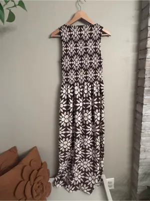 HILL HOUSE Cosmina Nap Floral Maxi Dress thumbnail 5