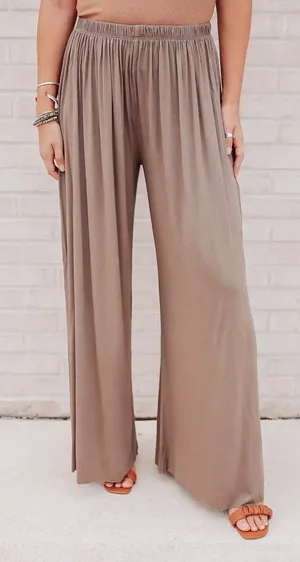 Abela Story Palazzo pants medium Tan thumbnail 7