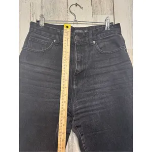 Nasty Gal collection black mom super high rise jeans size 6 thumbnail 7