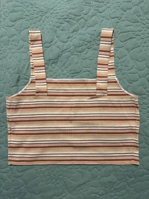 American Eagle Striped Tank Top thumbnail 3