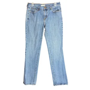Levis 515 Womens Size 8 Medium Straight Leg Jeans Stretch Blue Denim Everyday thumbnail 2