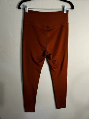 Girlfriend Collective Hi Rise Full Length Sedona Terracotta Activewear‎ Leggings thumbnail 5