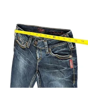 Silver jeans Co boots cut jeans size 28 thumbnail 3