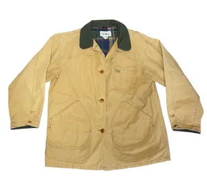 L.L. Bean Vintage Field Coat Chore Jacket Canvas button down thumbnail 1
