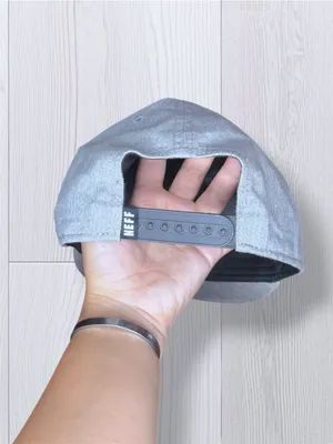 DISNEY Unsiex Mickey Mouse Baseball Cap - Light Wash Blue Denim Canvas Hat thumbnail 5