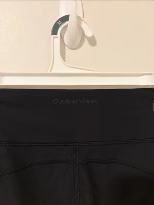 Outdoor Voices Black Biker Shorts Size Small thumbnail 3