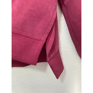 Lululemon Softstreme Activewear Sport Pomegranate Turtleneck Pullover Sweatshirt thumbnail 5