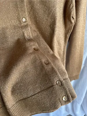 Lauren Ralph Lauren Shimmer Cardigan Sweater thumbnail 3