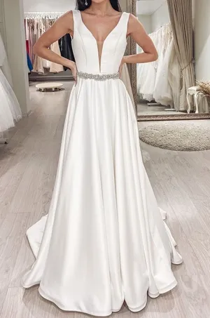 Ed young wedding dress White Size XL thumbnail 1