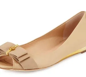 Tory Burch Trudy peep toe flats thumbnail 13