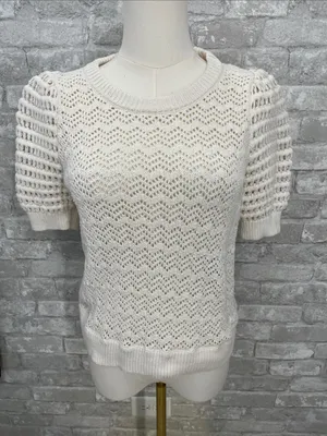 Madewell Atwater crochet top thumbnail 1