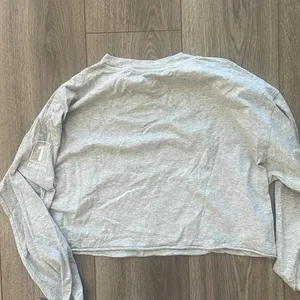 1st Phorm Cropped Long Sleeve Gray Size L thumbnail 4