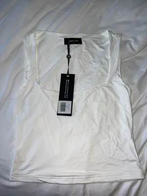 White Fox Boutique Fell in love top White thumbnail 2