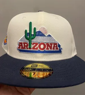 National Collegiate Athletic Association Hat club Arizona wild cats university of Arizona 1997 final four patch size 7 1/4 brand new thumbnail 2