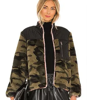 Rails “Wesley” Camo Print Jacket thumbnail 1