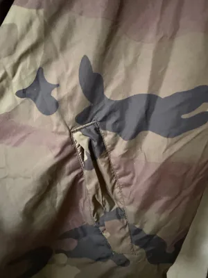 Dark Seas Small Camouflage Hooded Jacket with Black Fleece Lining thumbnail 6