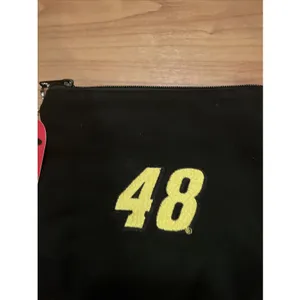 Race Ready Lady Nascar Canvas Zippered Bag #48 Black thumbnail 5