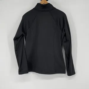 The North‎ Face Women's Black Fleece Jacket L Full Zip Long Sleeve Gorpcore thumbnail 2