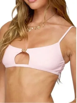 Edikted Kaya Cut Out Bralette Bikini Top Large thumbnail 1