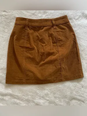 Mudd Y2K Corduroy Button Up Mini Skirt size 0 thumbnail 6