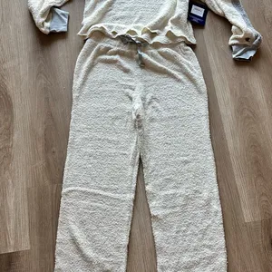 New terry pajamas Set.‎ Color: white, size: L. thumbnail 7