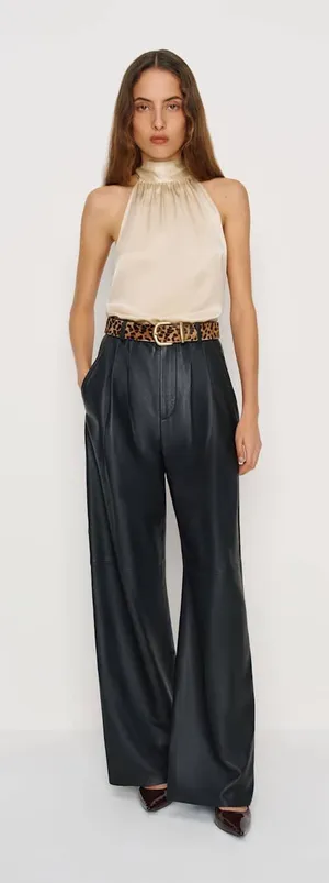 Reformation Royce Silk Top thumbnail 1