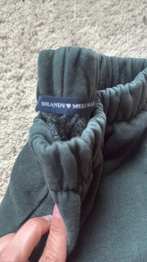 Brandy Melville Sweatpants Green thumbnail 3