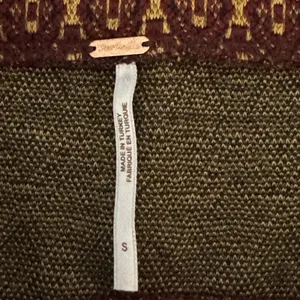 Free People Women's Skirt Geometric Rome Boho Knit Flared‎ Mini Stretch Small thumbnail 6